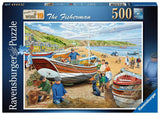 Ravensburger: Happy Days at Work #19 - The Fisherman (500pc Jigsaw) Board Game