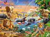 Ravensburger: Savannah Jungle Waterhole (100pc Jigsaw) Board Game