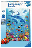 Ravensburger: Pod of Dolphins Puzzle (100pc Jigsaw) Board Game