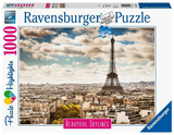 Ravensburger: Beautiful Skylines - Paris (1000pc Jigsaw) Board Game