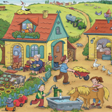 Ravensburger: On the Farm (3x49pc Jigsaws) Board Game