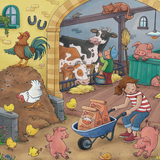 Ravensburger: On the Farm (3x49pc Jigsaws) Board Game