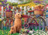 Ravensburger: Cute Dogs in the Garden (500pc Jigsaw) Board Game