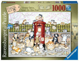 Ravensburger: Crazy Cats Lost in the Post (1000pc Jigsaw) Board Game