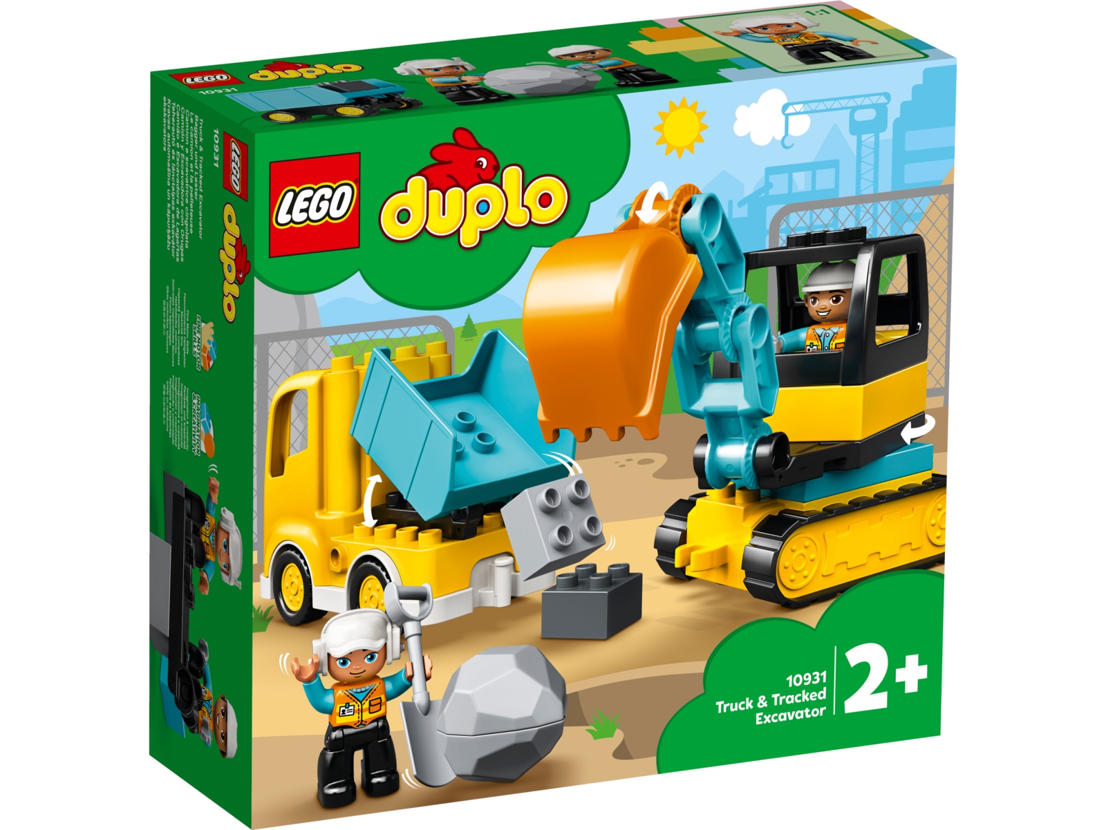 LEGO DUPLO: Truck & Tracked Excavator - (10931)