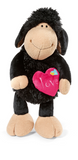 NICI: Jolly Mah (Heart) - Black Sheep Plush Toy