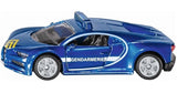 Siku: Bugatti Chiron Police Car - Diecast Model