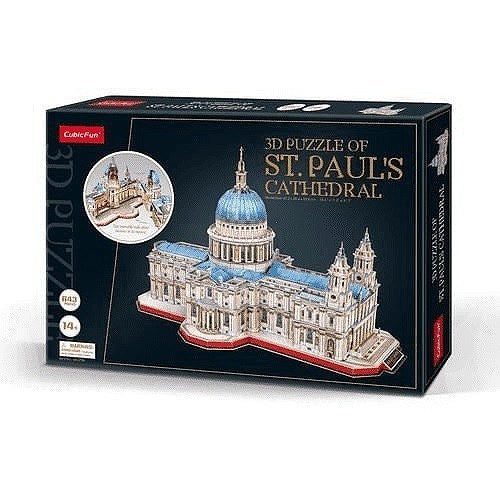 Cubic Fun: 3D Architecture Expert St Paul's Cathedral Puzzle