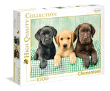 Clementoni: Three Puppies (1000pc Jigsaw) Board Game