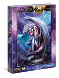Clementoni: Anne Stokes Collection - Dragon Mage (1000pc Jigsaw)