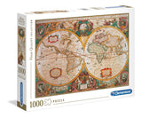 Clementoni: Old Map (1000pc Jigsaw) Board Game