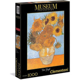 Clementoni: Van Gogh's Sunflower (1000pc Jigsaw) Board Game