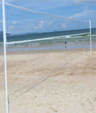 Volleyball Set with Metal Poles & Net + Ball + Pump