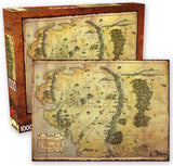 The Hobbit - Middle-Earth Map (1000pc Jigsaw) Board Game