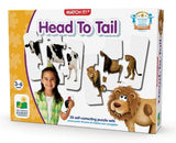 The Learning Journey: Match It Puzzle - Head to Tail Board Game