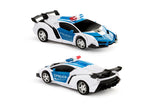 2-in-1 Remote Control Transforming Car (Blue)