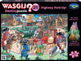 Wasgij? Destiny #21: Highway Hold-Up! (1000pc Jigsaw) Board Game
