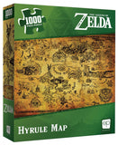 The Legend of Zelda: Hyrule Map (1000pc Jigsaw) Board Game