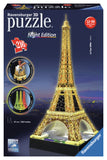 Ravensburger: 3D Puzzle - Eiffel Tower at Night (216pc Jigsaw) Board Game