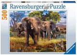 Ravensburger: Elephant Family (500pc Jigsaw) Board Game