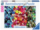 Ravensburger: Challenge Puzzle - Buttons (1000pc Jigsaw) Board Game