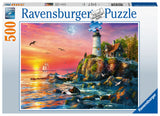 Ravensburger: Lighthouse at Sunset (500pc Jigsaw) Board Game