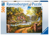 Ravensburger: Cottage by the River (500pc Jigsaw) Board Game