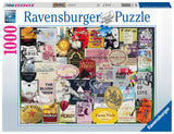 Ravensburger: Wine Labels (1000pc Jigsaw) Board Game