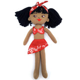 NZ Pacifika Girl - Soft Doll (38cm)