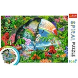 Trifl: Tropical Animals - Spiral Puzzle (1040pc Jigsaw) Board Game