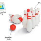 BS Toys - Red & White Bowling