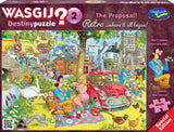 Retro Wasgij? Destiny #2: The Proposal! (500pc Jigsaw) Board Game
