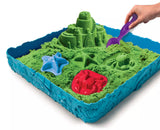 Kinetic Sand: Sandcastle Box Set - (Green)