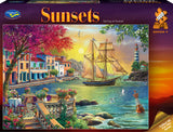 Sunsets: Sailing at Sunset (1000pc Jigsaw)