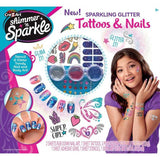 Shimmer N Sparkle: Sparkling Glitter - Tattoo & Nails Kit