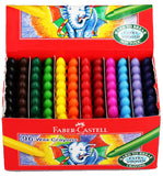 Faber-Castell: Chublet Wax Crayons - Class Pack (Pack of 96)