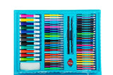 Essentials For You: 208-Piece Pop-Up Double-Sided Easel Art Set (Blue)