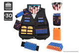 Essentials For You: Kids 45-Piece Tactical Vest Kit for Nerf Guns