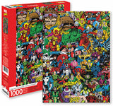 Marvel Comics: Retro Cast (1000pc Jigsaw)