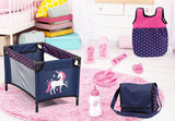 Bayer: Doll Care Set - Navy & Pink (11-In-1)