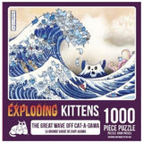 Exploding Kittens: The Great Wave Off Cat-A-Gawa (1000pc Jigsaw) Board Game
