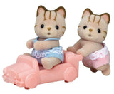 Sylvanian Families - Striped Cat Twins (3-Pack)