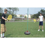 Deluxe Rotor Spin Pole Swingball Tennis Set with 2 Bats
