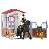 Schleich: Horse Stall with Tori & Princess