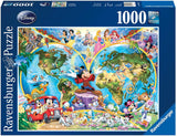 Disney World Map (1000pc Jigsaw)