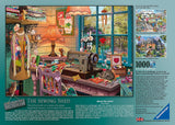 Ravensburger: My Haven #2 - The Sewing Shed (1000pc Jigsaw) Board Game