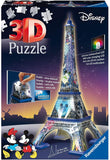 Ravensburger: 3D Puzzle - Mickey & Minnie Visit the Eiffel Tower (216pc Jigsaw) Board Game