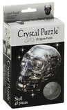 Crystal Puzzle: Black Skull (48pc) Board Game