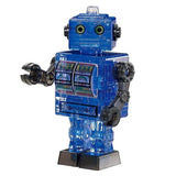 Crystal Puzzle: Blue Tin Robot (39pc) Board Game