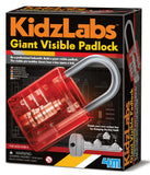 4M: Giant Visible Padlock - Science Kit